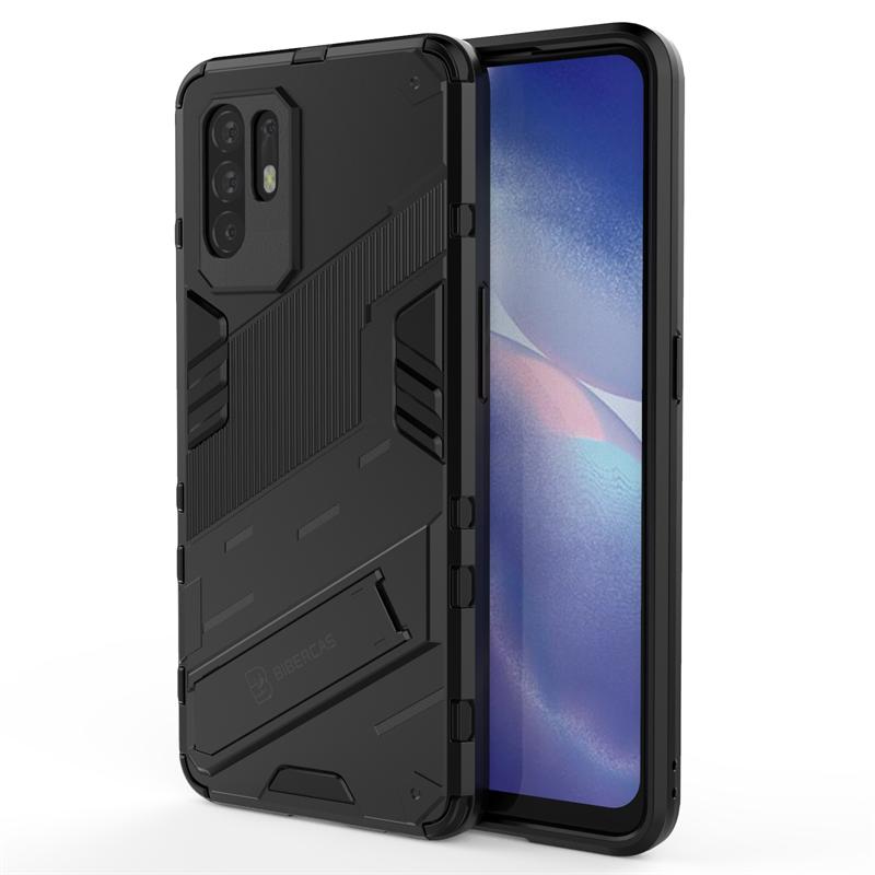 

Чехол для Oppo Reno5 Z 5G, противоударный силиконовый бампер, бронированный жесткий чехол для телефона для Reno5Z 5 Z 6.43 , магнитный держатель для автомобиля, задняя крышка For Reno5 Z 5G матовый черный
