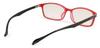 ESCHENBACH Bifocal Reading Glasses, Blue Light Blocking, PC Viewer, Red/Black, +2.5 Degrees, 2993-1425