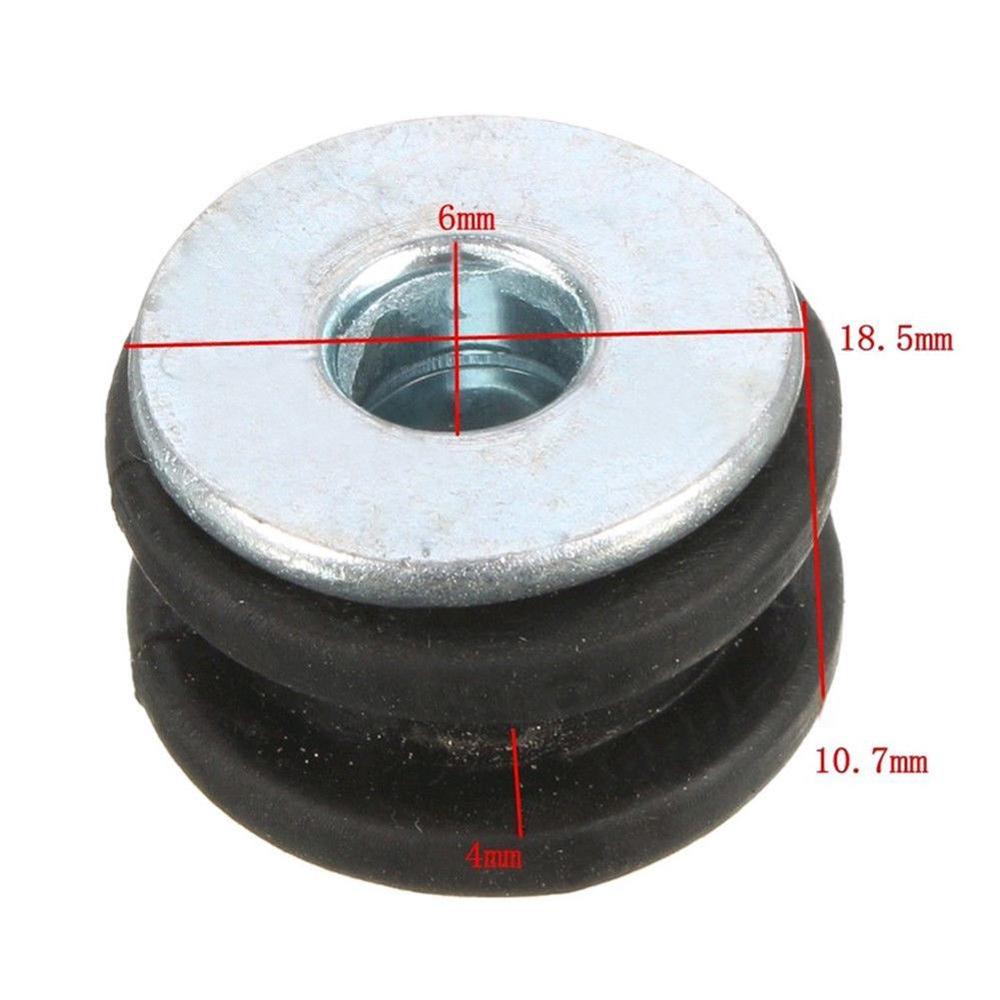 Assortment Fastener Fairing Bolt Motorcycle Rubber Grommets M6 Grommets Pressure Relief Cushion