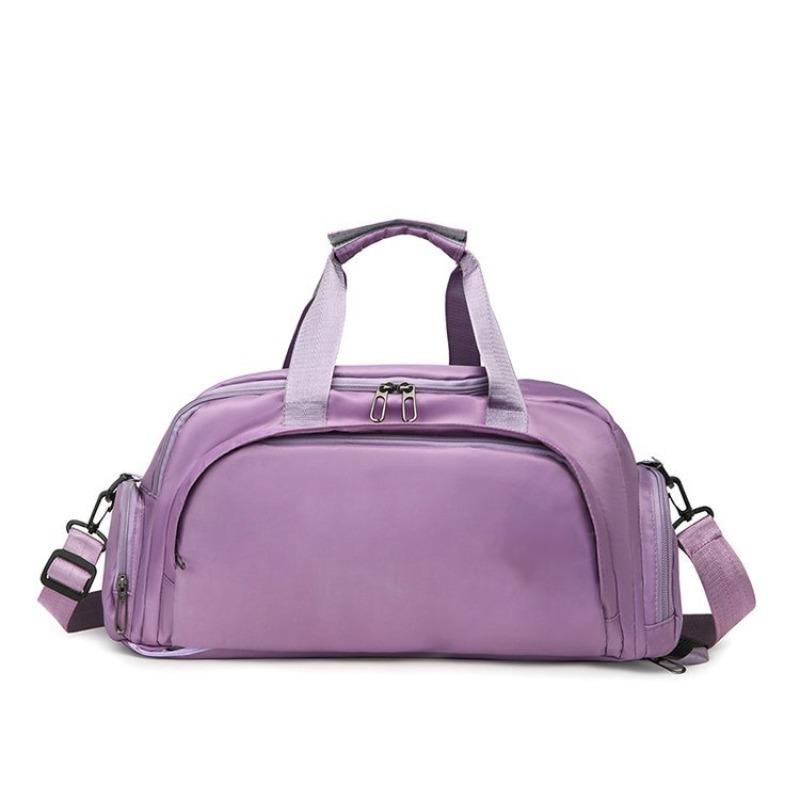 

Water-proof travel bag for women, large-capacity dry and wet separation, short-distance luggage bag, multi-functional maternity bag, fitness bag світло-фіолетового кольору