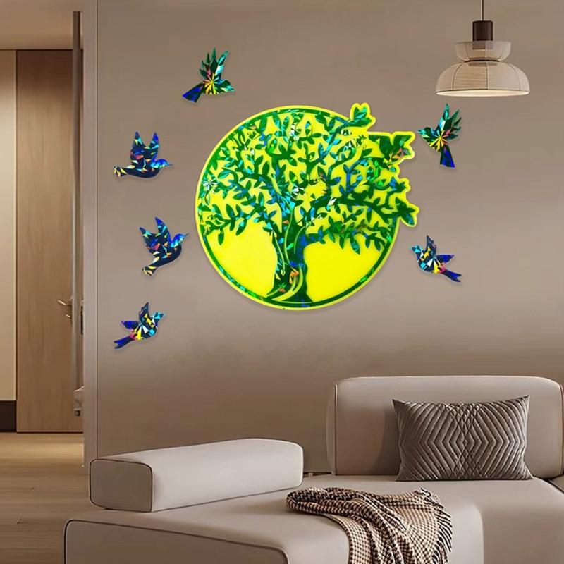 Holographic  Ornament Silicone Mold Wall Sticker Mold Resin Casting Pendant Mold Suitable for Diy Crafts