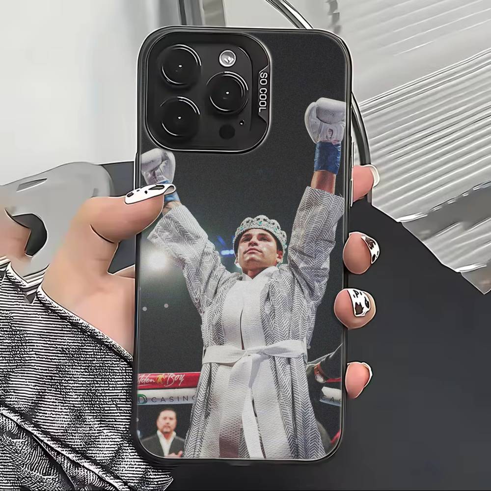 R-Ryan Garcia Boxing Star Phone Case For iPhone 17,16,15,14,13,12,11 Plus,Pro Max,XS,Colorful Silver Phone case Funda Cover