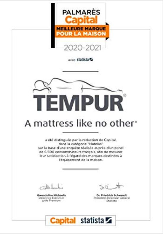 Tempur Universal Pillow, Gray, Approx. 50x20x10cm, 120951