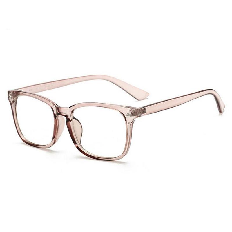 

Rice Nails Anti-blue Light Square Computer Eyeglasses Women Men Short-sight Eyewear PC Prescription Eyeglasses 0 -0.5 -0.75 To -6.0 0