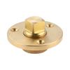 Gussbronze 1" Kielwasserablassschraube für Marineyacht & Boot 1/2" NPT Wasserdichte Beschläge