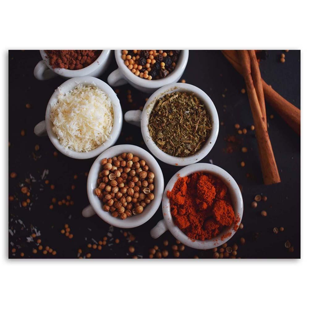 Canvas Print, Spice Set