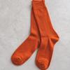 Monfoot Herr Ribbade Långhalsstrumpor Orange