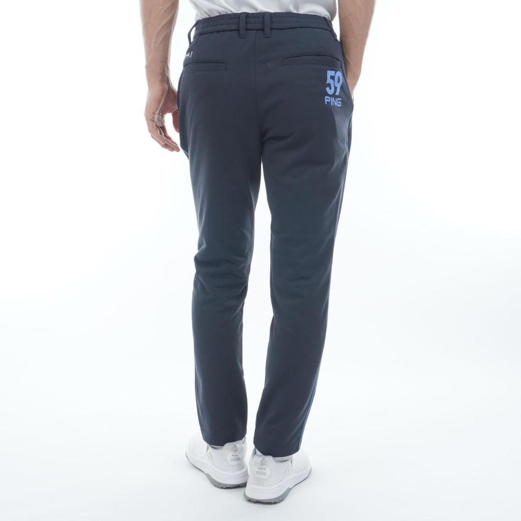 [Pin Apparel] Men's Tapered Pants (All-Directional Stretch, Moisture Wicking, Quick Drying)  Golf  621-5131113 120Navy 3L