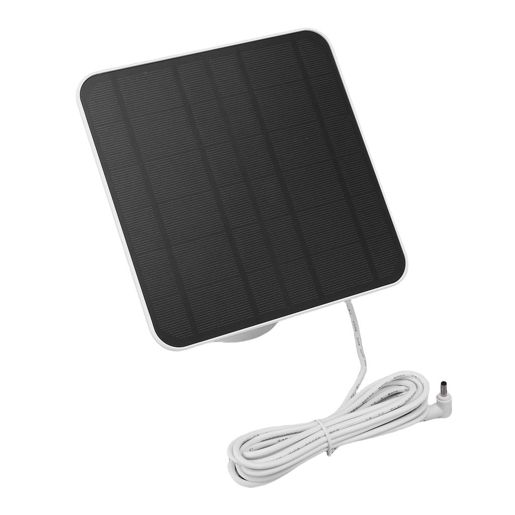 2pcs 12W Solar Panels Fit for Ring Spotlight Cam Plus Pro Security Camera Solar Charger IP65 Water Proof 9.8ft Cable DC