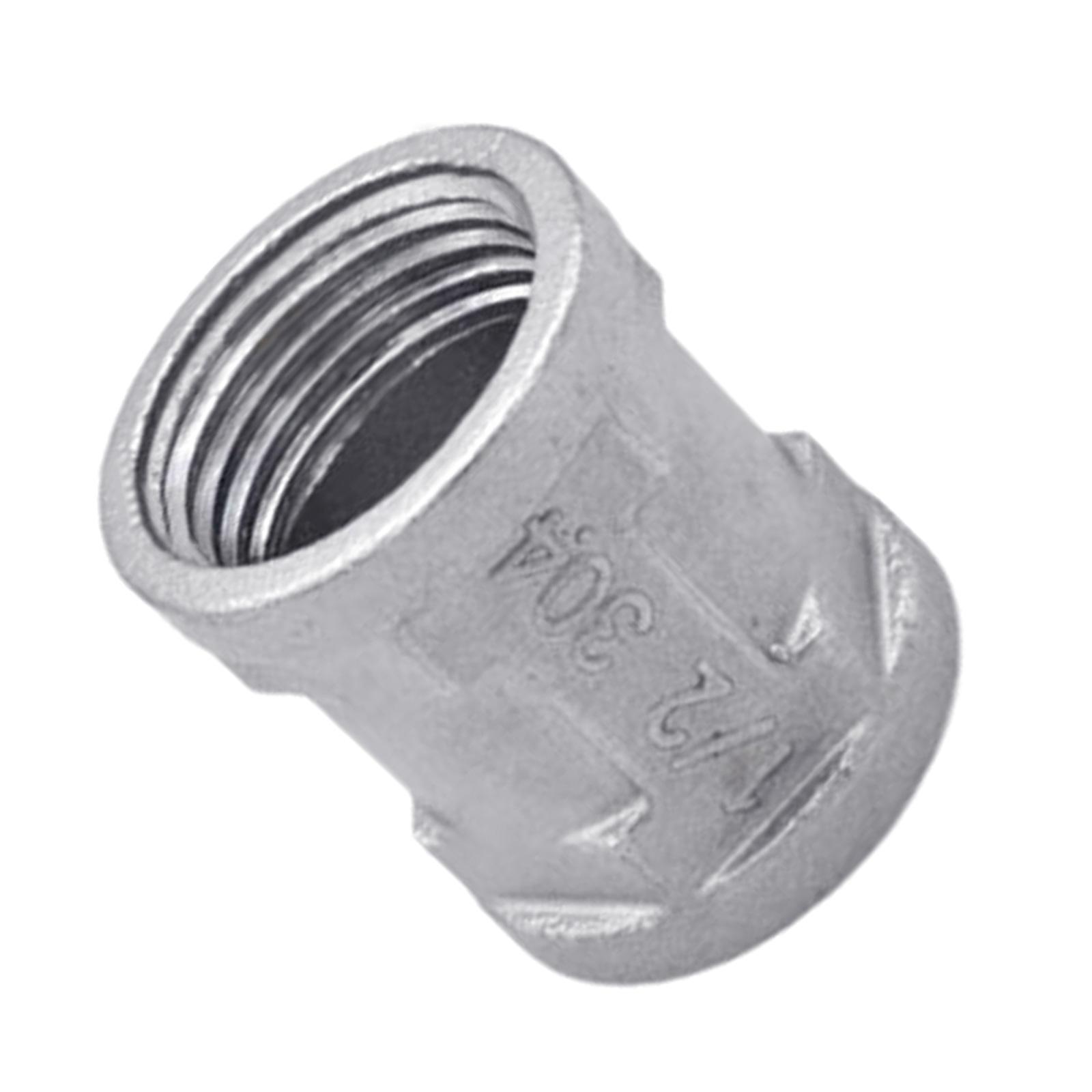 

Female Threaded Pipe Adapter Fittings Straight Connector Replacement Pipe Fitting Double Sleeve Connection Nipples