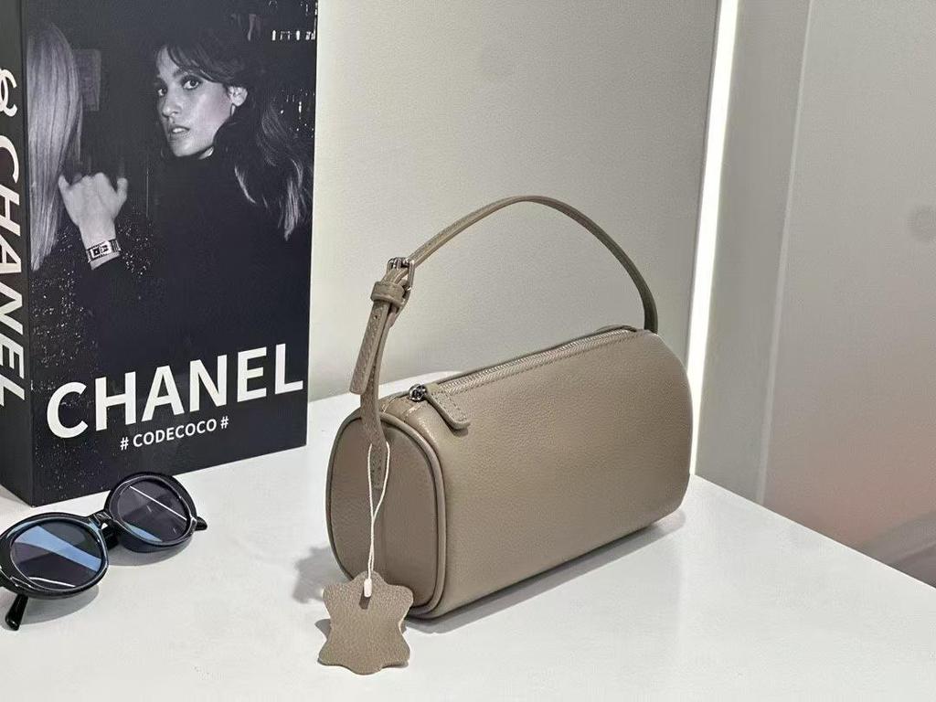 Women's High-End Genuine Leather Tote Pillow Bag - Versatile Single Shoulder Handbag