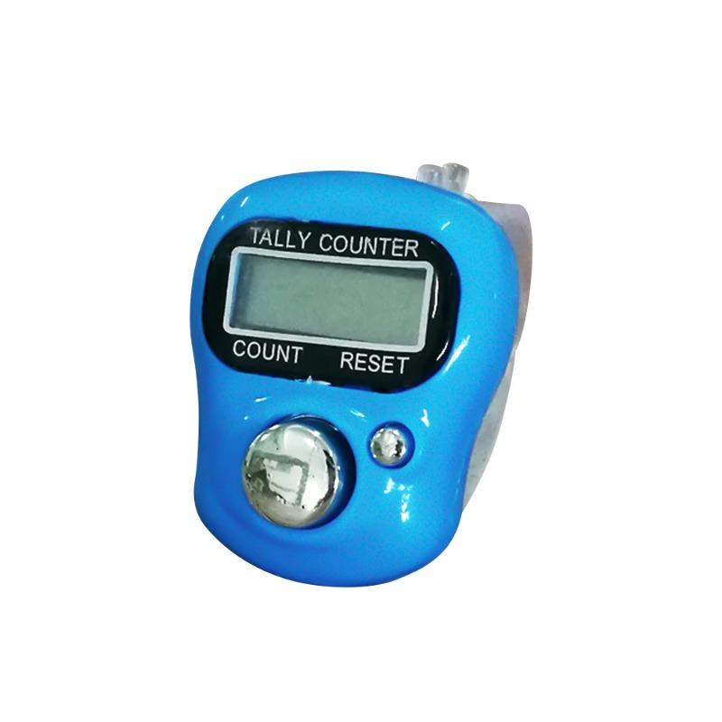 Mini Household Counter LED Digital Display Finger Ring Counting Tool Portable Handheld Button Tally Counter Compact Home Daily