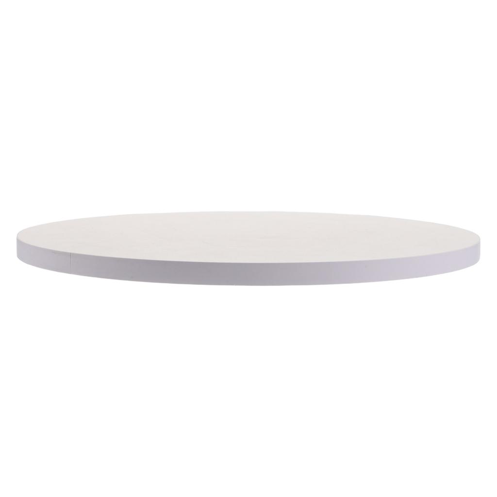 Round Wooden Table Top Thick Solid Wood Rustic Coffee Tabletop Replacement Small End Table Beige Easy Assembly