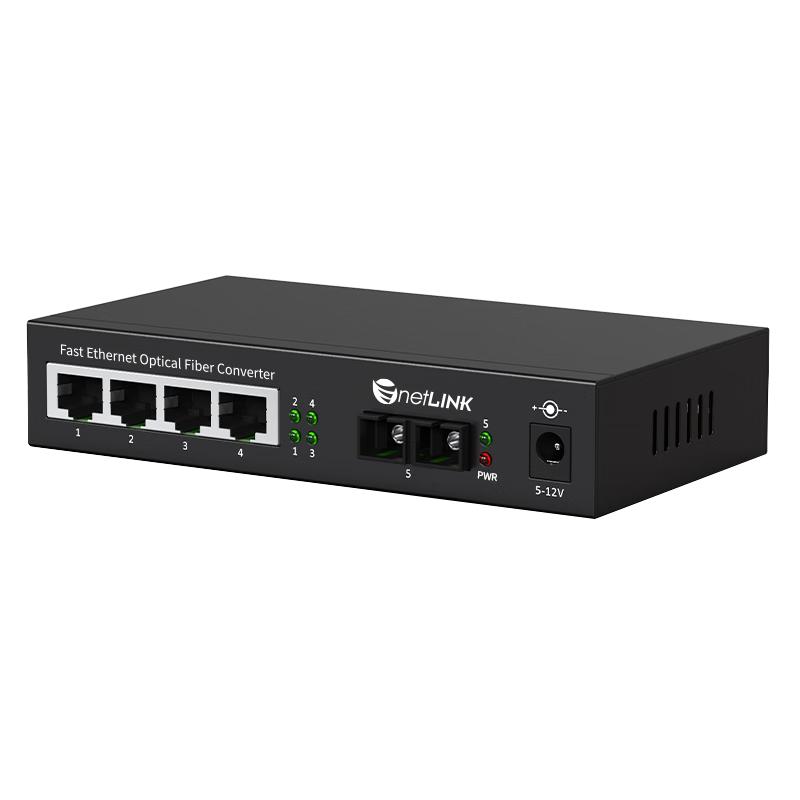 netLINK HTB-1100S Series Fast Ethernet Fiber Optic Transceiver