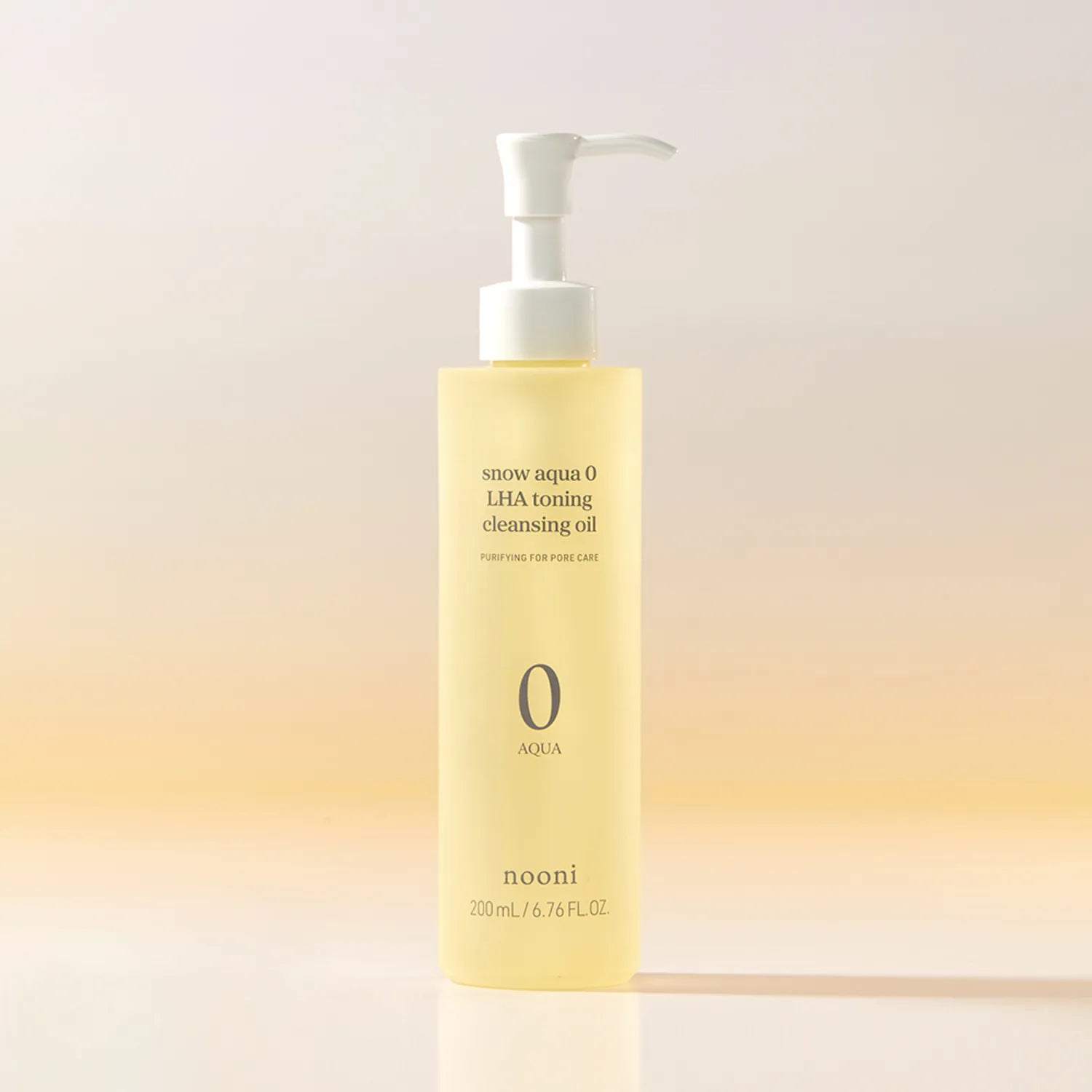 nooni Snow Aqua Zero LHA Toning Cleansing Oil (200ml) 200ml