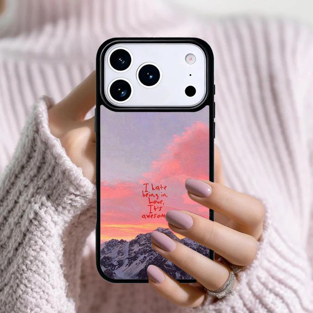 I Hate Being Bipolar Its Awesome Phone Case For Apple iPhone 17 Air 16E 15 14 Plus 13 12 11 Pro Max Mini Funda Cover iPhone 15 Pro