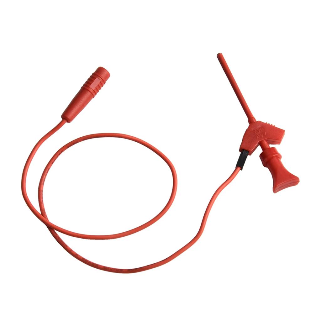 2025+ Multimeter Test Hook Clip Mini IC Hook Test Clip with Leads To 2mm Hole Socket High Quality Test Cable Parts
