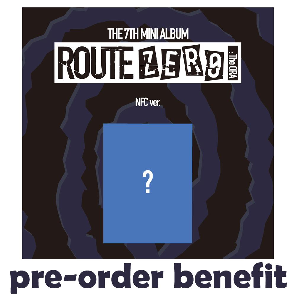 Pre-order xikers 7th Mini Album ROUTE ZERO: The ORA NFC ver. & WITHMUU POB
