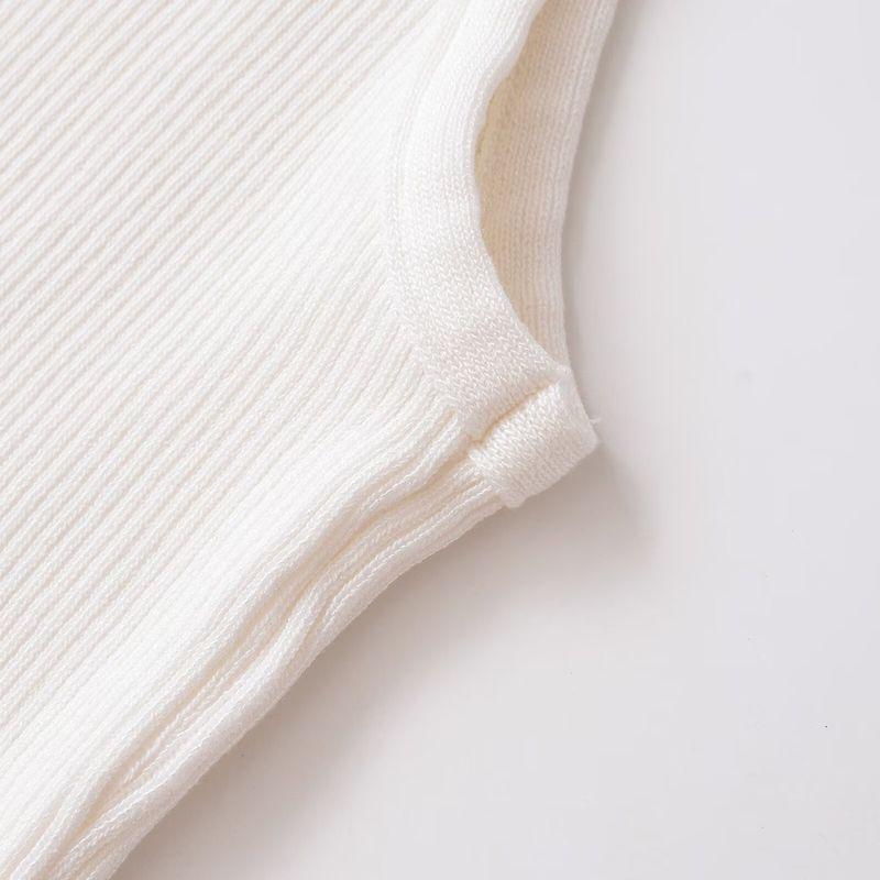 Kaslead New Women clothes Western Style Fashion Net Red Handmade Embroidery Fish Decoration Vest