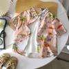 Boys' Beach Vacation Style Shirt - Summer Children's Stylish Loose Short-Sleeved Shirt