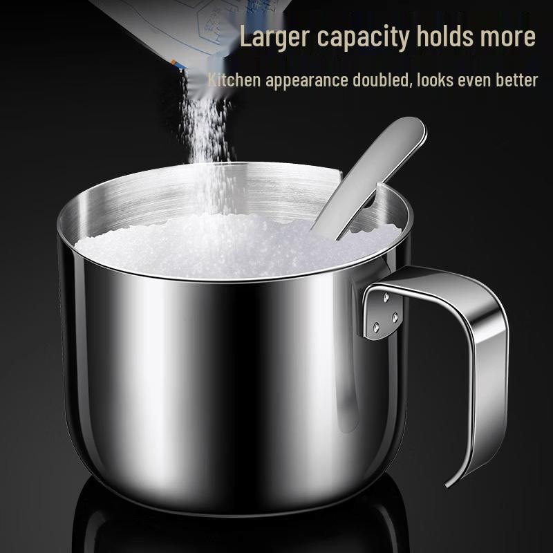 304 Stainless Steel Seasoning Jar with Handle