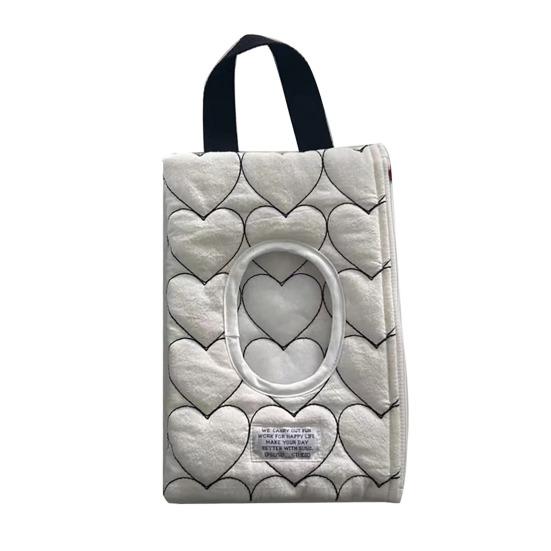 

Travel Baby Wipes Dispenser Portable Quilted Wet Wipes Holder Zipper Closure Refillable Baby Wipes Case for Stroller Car Seat