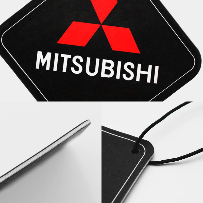 Odświeżacz Powietrza do Samochodu Perfumy do Wnętrza Samochodu Wisiorek na Lusterko Wsteczne Do Mitsubishi Outlander Lancer 10 9 ASX RALLIART Eclipse Pajero