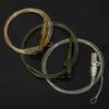45LB Fishing Accessories Durable Leading Line Fluorocarbon Wire with Swivels 1pc