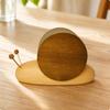 5 Pieces Coaster Set with Holder Whimsical for Coffee Table
