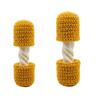 Scarf Ultra Soft Cheese Core Long Knitting Scarf with Warm Hand Pockets Winter Knit Scarf Cheese Lover
