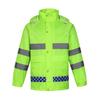 Reflective Split Raincoat Suit for Traffic and Sanitation Workers