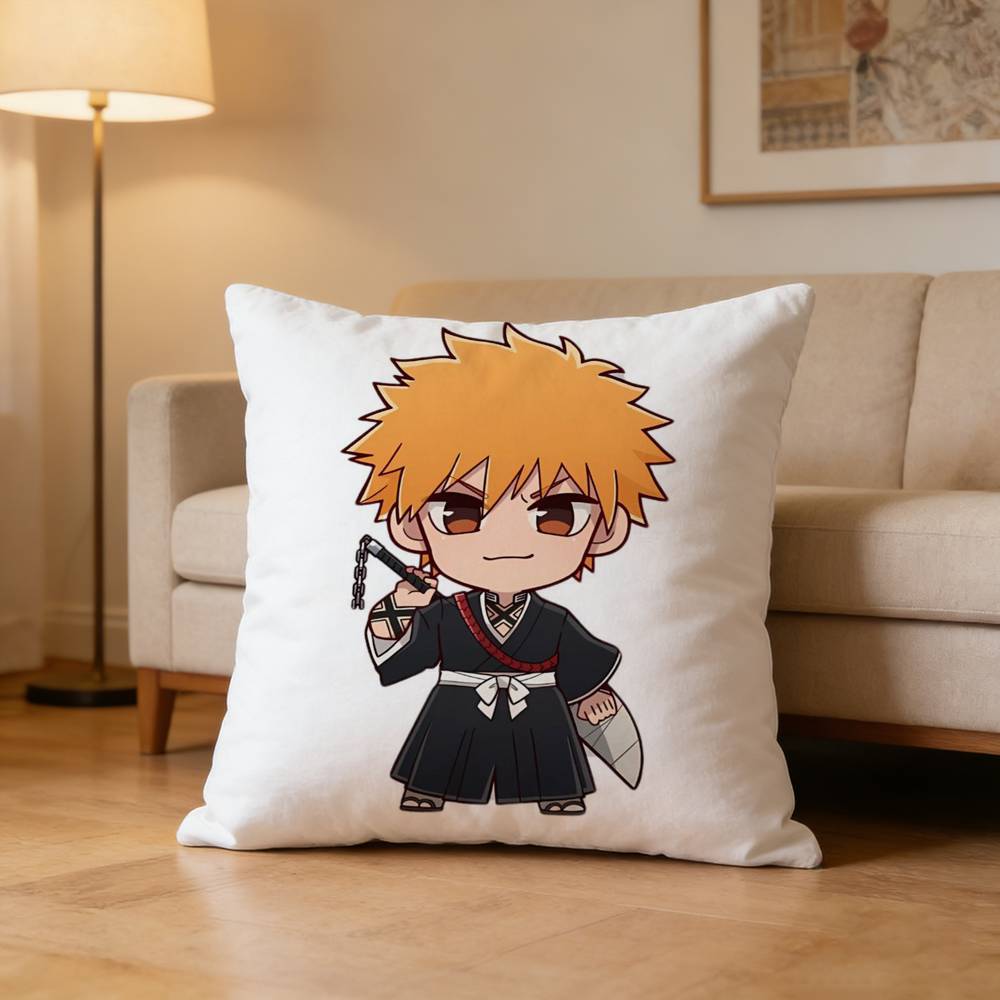 Bleach Anime Pillow Case Cushion Cover Throw Pillow Case For Car Sofa