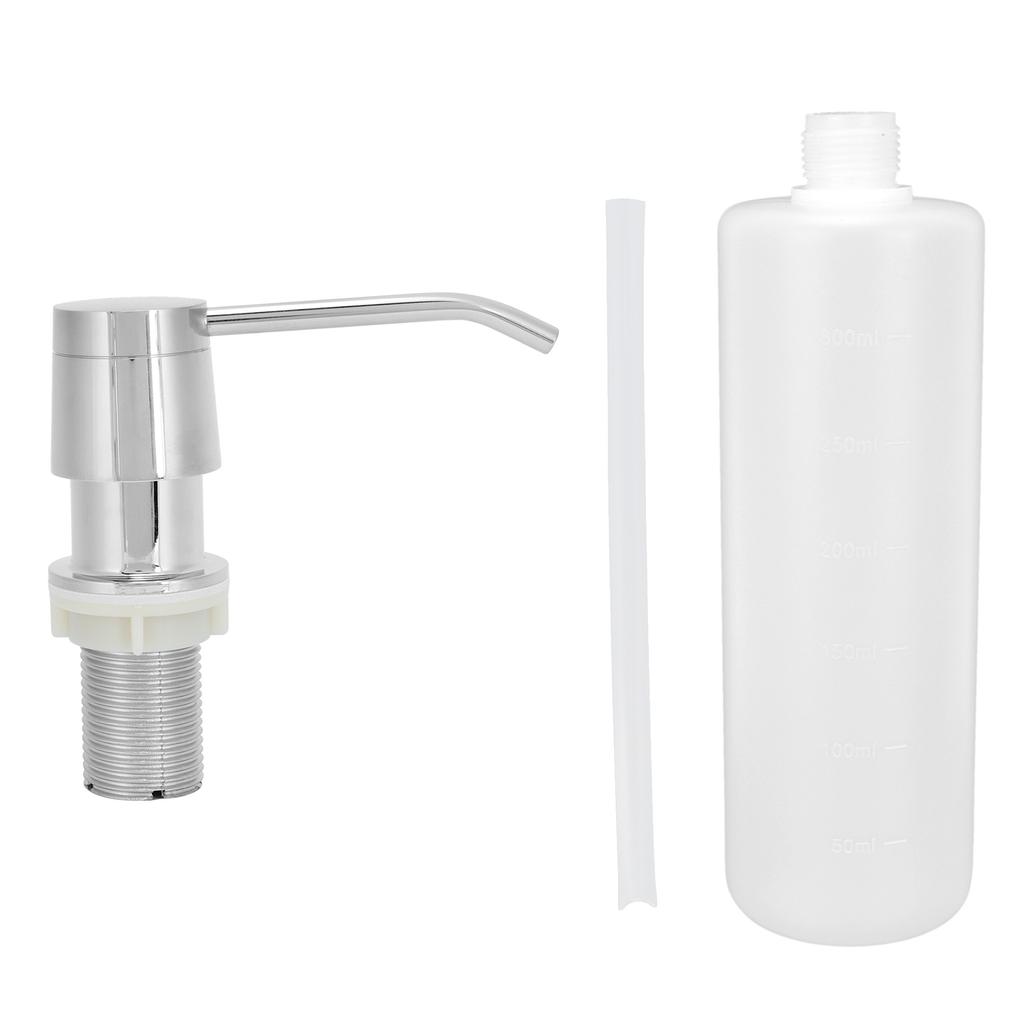Sink Soap Dispenser 350ml Pump Soap Lotion Container Organizer Bathroom Accessory