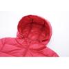 Women's Lightweight Hooded Down Jacket - Mid-Length Slim Fit Lightweight Fall/Winter Lightweight Plus Size Coat