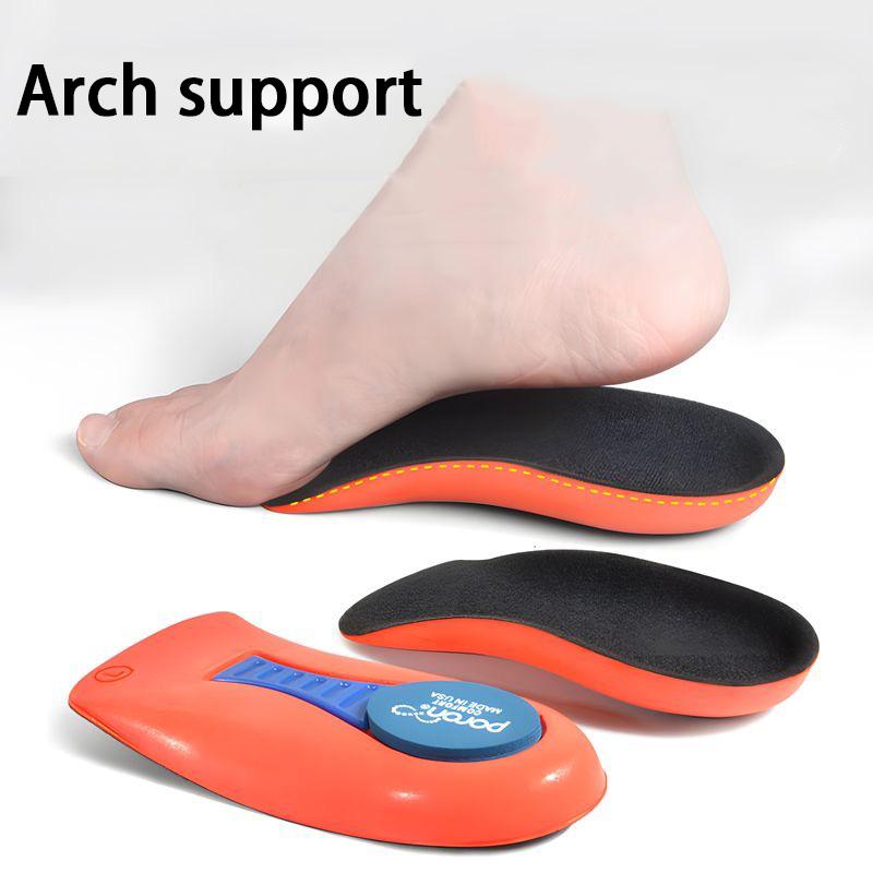 Arch Support Orthotic Insoles Men and Women Relief From Foot Pain Plantar Fasciitis Insoles Height-increasing Half Insole