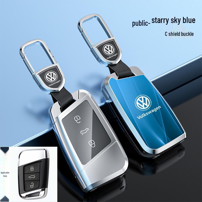 Pouzdro na klíč Volkswagen Lavida pro Bora, New Sagitar, Lamando, T-Roc, Polo, Tiguan L - Ochranný obal