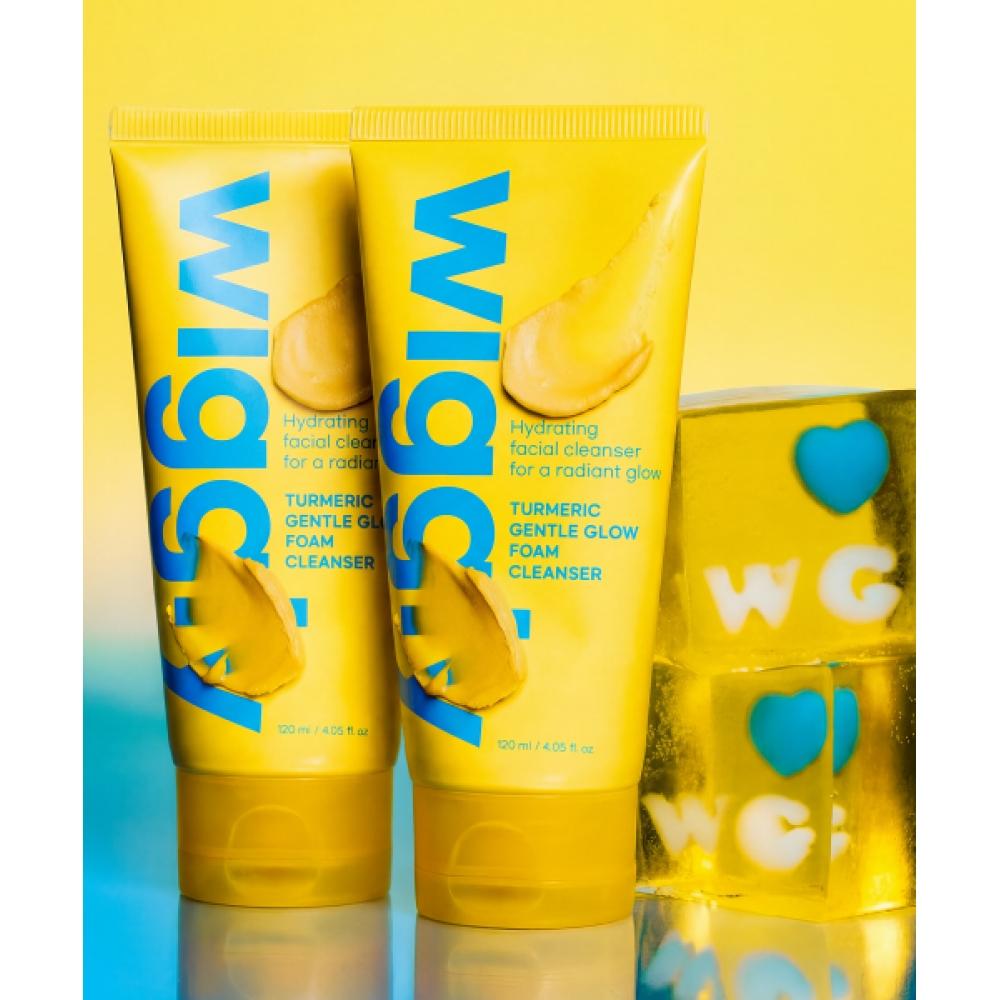 Wiggly [2pack] Turmeric Gentle Glow Mildly Acidic Cleansing Foam 120ml X 2 NONE