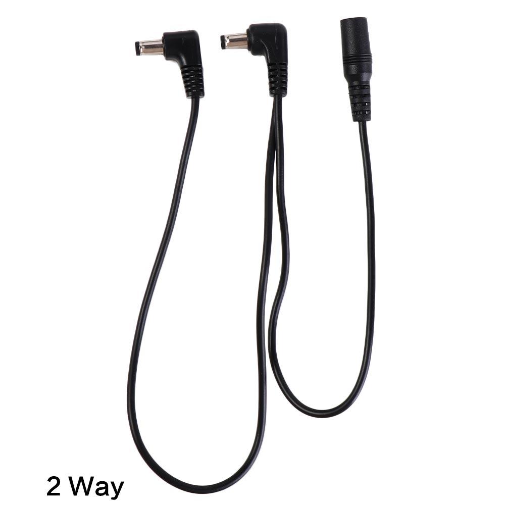 1 to 2 3 5 6 8 10 Ways Daisy Chain Cable 9V DC Power Cord Guitar Pedal Power Cord Copper PVC Guitar Pedal Chain