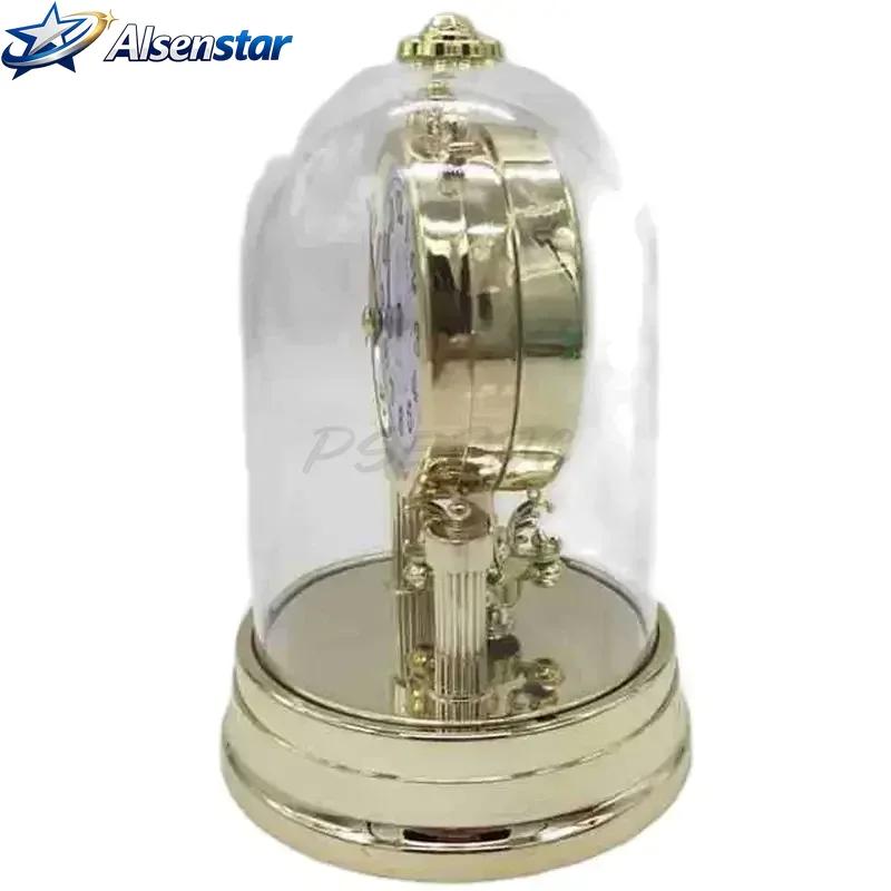 European Style Mute Retro Alarm Clocks Stopwatch Table Clock for Living Room Office Desktop Decoration Clock Watch Gifts