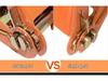 All-Purpose Heavy-Duty Ratchet Tie-Down Straps for Secure Cargo Binding