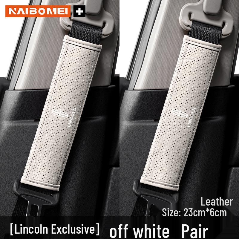 Seat Belt Shoulder Pad Cover for Lincoln MKC, Aviator, MKZ, Nautilus