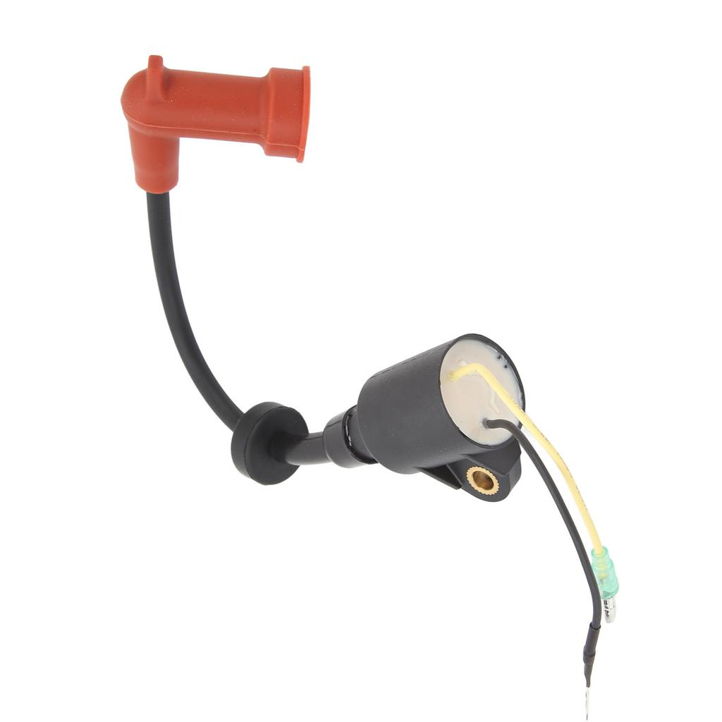 Outboard Ignition Coil Rubber Metal 63V 85570 00 Boat Engine Ignition Coil Replacement for 2 Stroke 15 HP