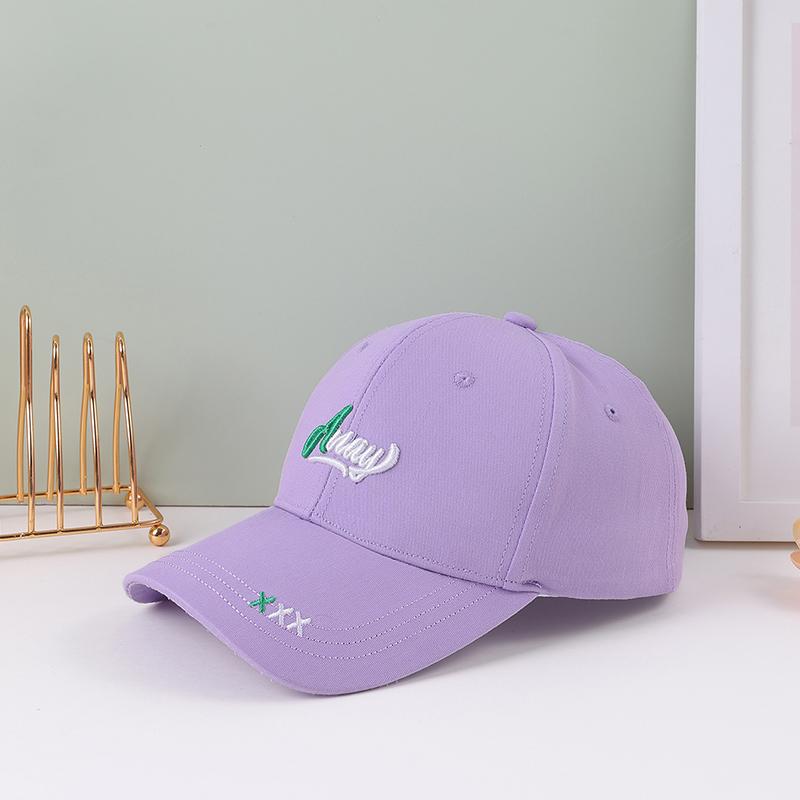 

Bright embroidery AWAY three X five baseball caps simple fashion for women outdoor play outing photos One Size