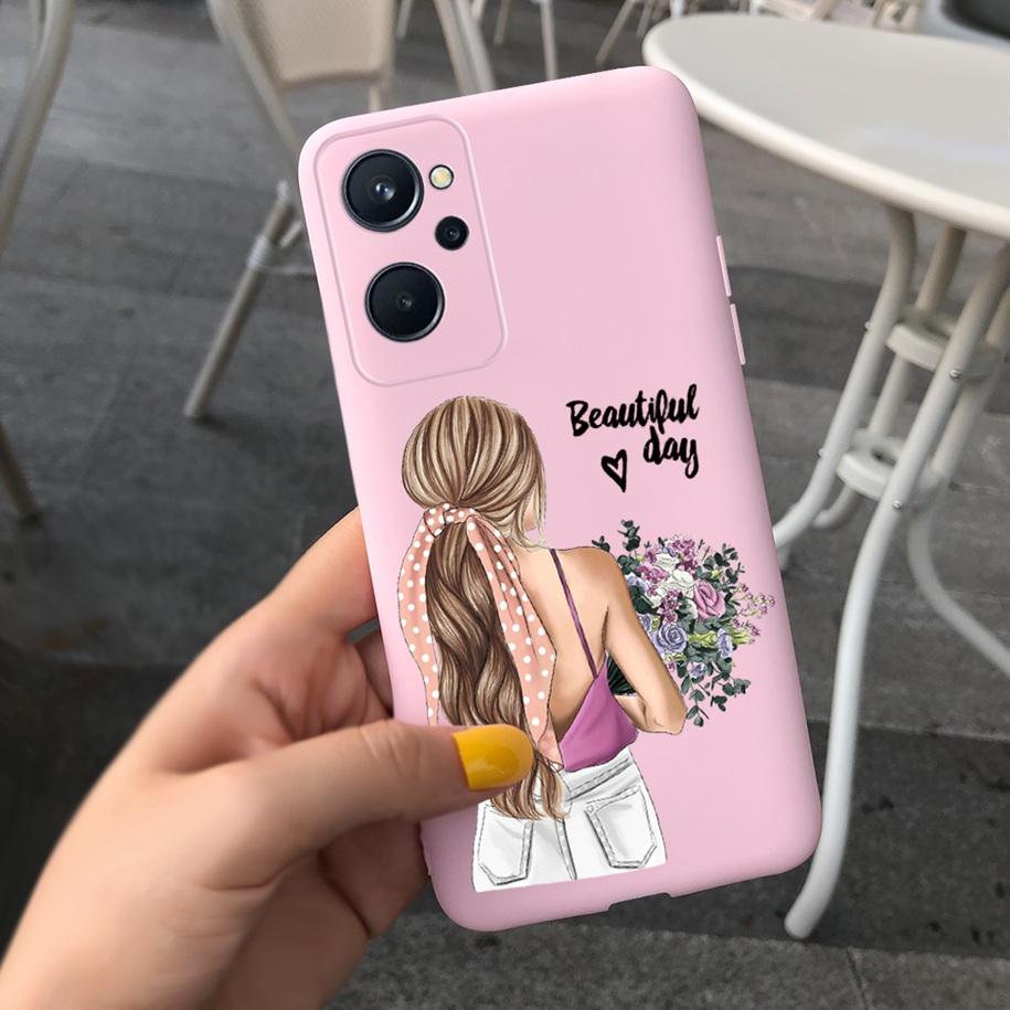 For Realme 9 Case 2022 For Realme 9i Cover Fashion Sunflower Painted Soft Silicone Phone Case For Realme9i Realme9 RMX3521 Funda