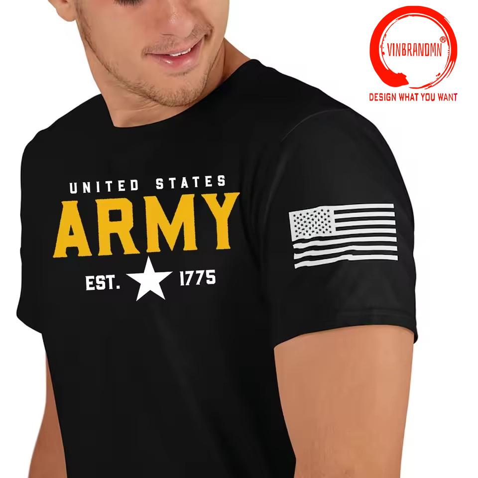 Us Army Military T Shirt Trendy Casual 100 Cotton Hiphop Street Tops Tee Shirt Classic Design United States Army Fashion Tshirt