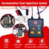 Testeur d'injecteur de carburant et outil de nettoyage DIY Kit d'outils de nettoyage automobile Nettoyeur de rinçage d'injecteur Portable 4 Modes d'impulsion Carburant de voiture