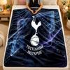Flanel Battaniye Tottenham Hotspur Sıcak Yumuşak Atkı Battaniye İç Mekan Kanepe Yatak Oturma Odası Kullanımı İçin
