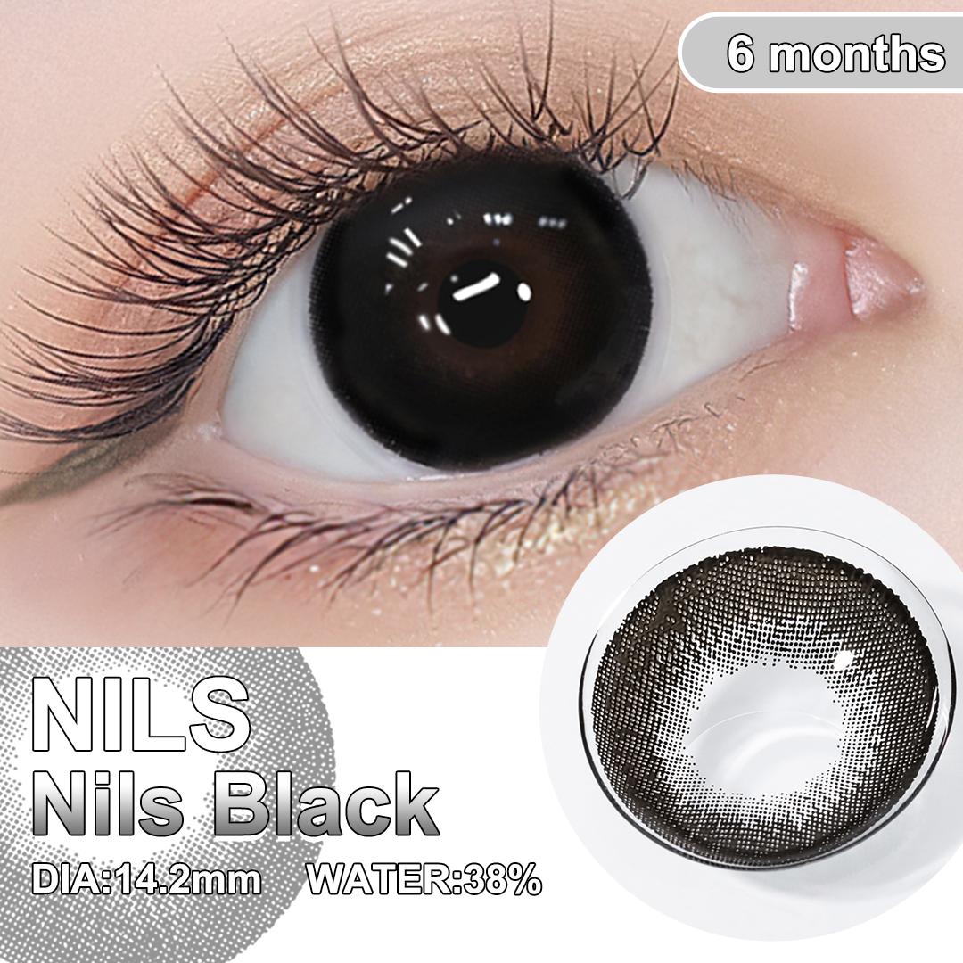 

(0,00~-6,00)Цветные контактные линзы Magister контактные линзы 14,2 мм контактные линзы градуированные серии NILS -2.50