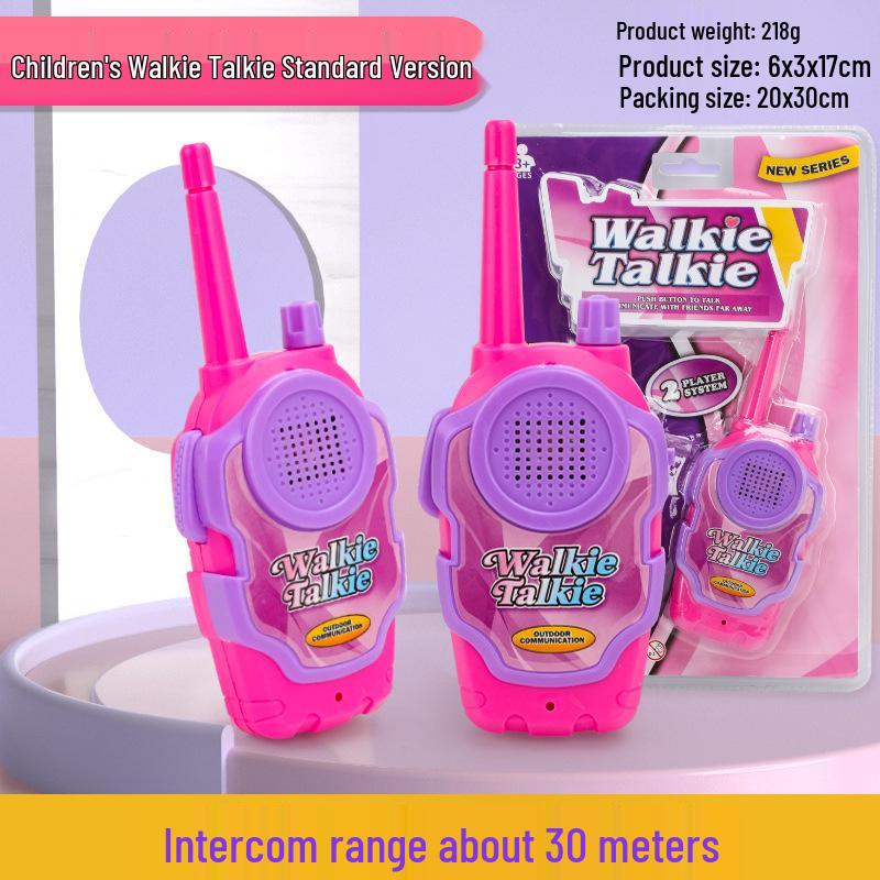 Kinder Walkie Talkie Set: 2-teiliges Eltern-Kind-Interaktives Drahtloses Anrufspielzeug, Smarte Outdoor-Kommunikation.