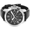 Fossil Men's Quartz Stainless Steel and Leather Watch FS4812